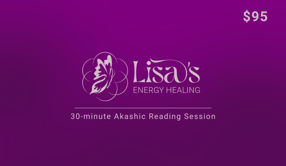 30 minute Akashic Reading Session - Gift Card